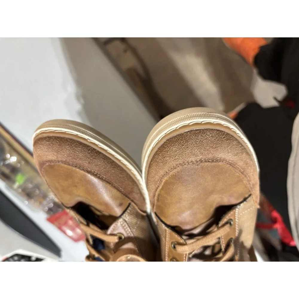 B-52 By Bullboxer‎ Mens Brown Lace Up Sneaker Shoes Size 11 Used